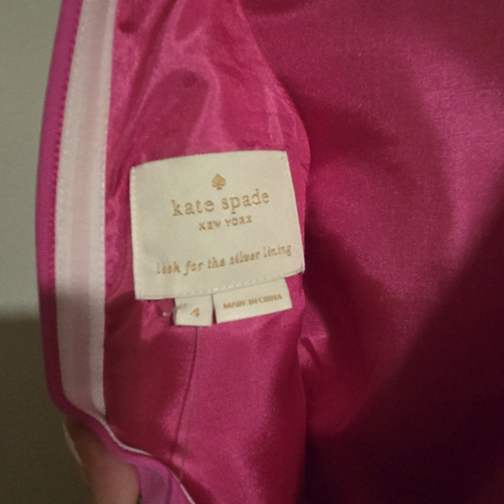 Kate Spade Pink Dress with Floral Details - Picture 3 of 4